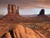 The famous mesas of Monument Valley, Utah.